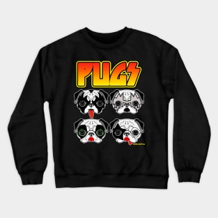 Pug Licks Crewneck Sweatshirt